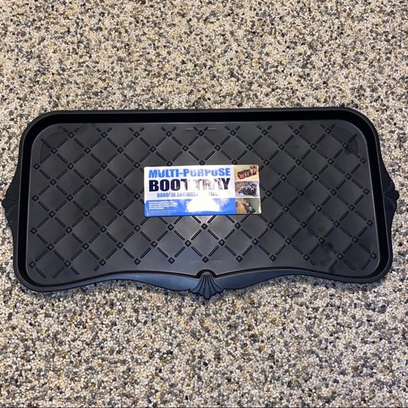 Multi purpose Boot Shoe Tray Holder Black Plastic - Picture 1 of 4
